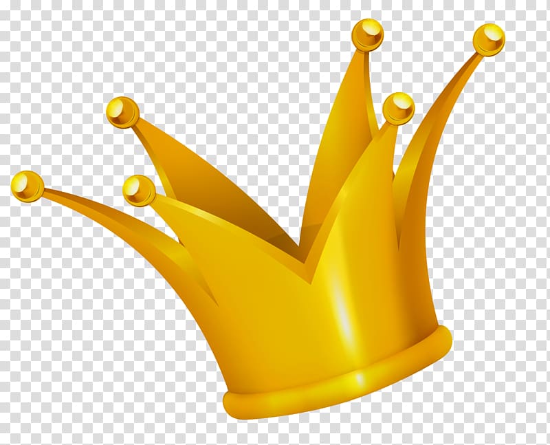 Золотая корона без фона