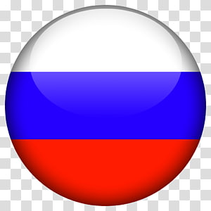 Флаг россии на прозрачном фоне в круге